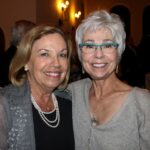 Two women at The 13th Annual Evening with the Bishops hosted by St. Dominic Village.